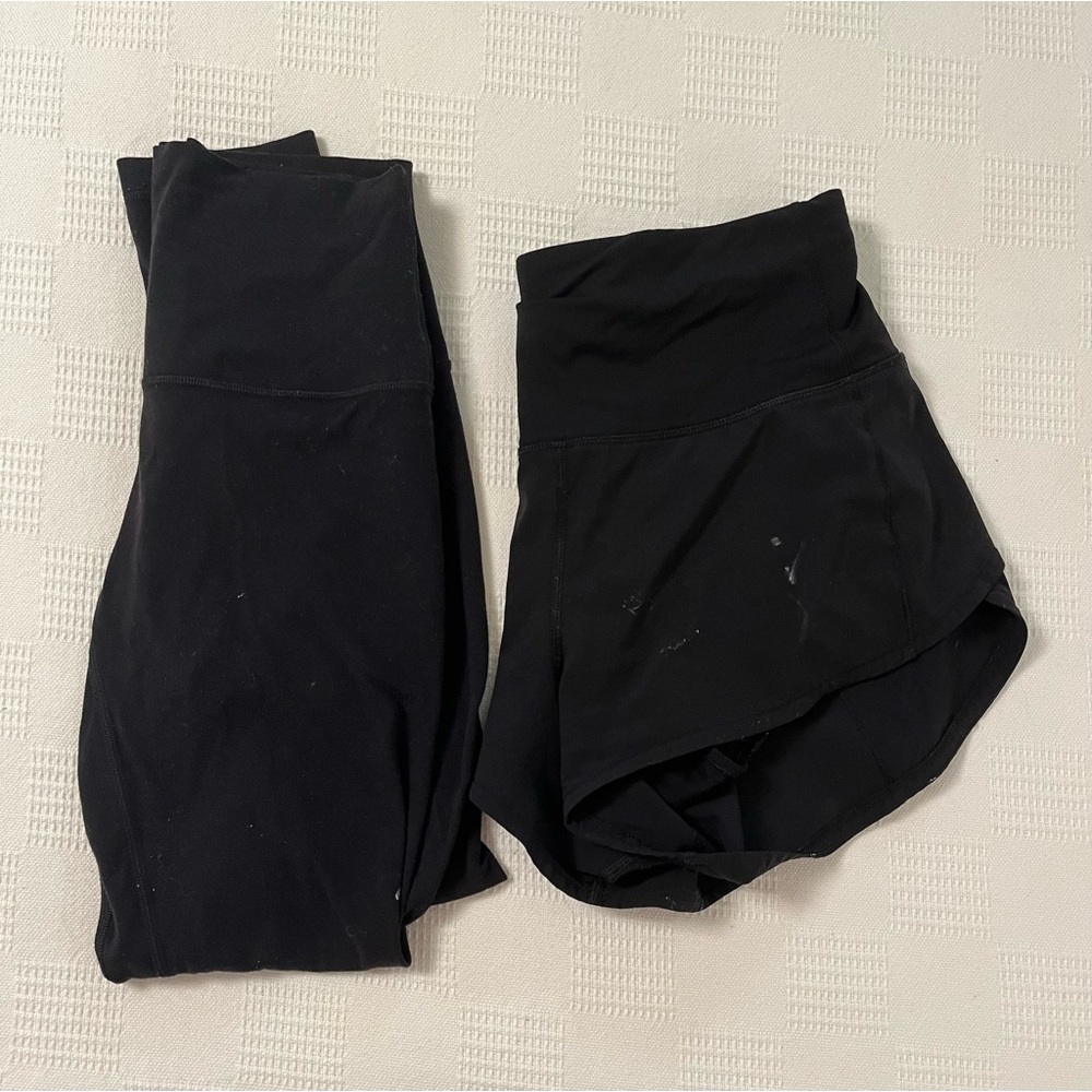 lululemon athletica Black Women Shorts
